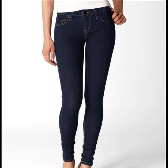 Levi's Denim - Levi’s 535 Legging Skinny Jeans Black Tag